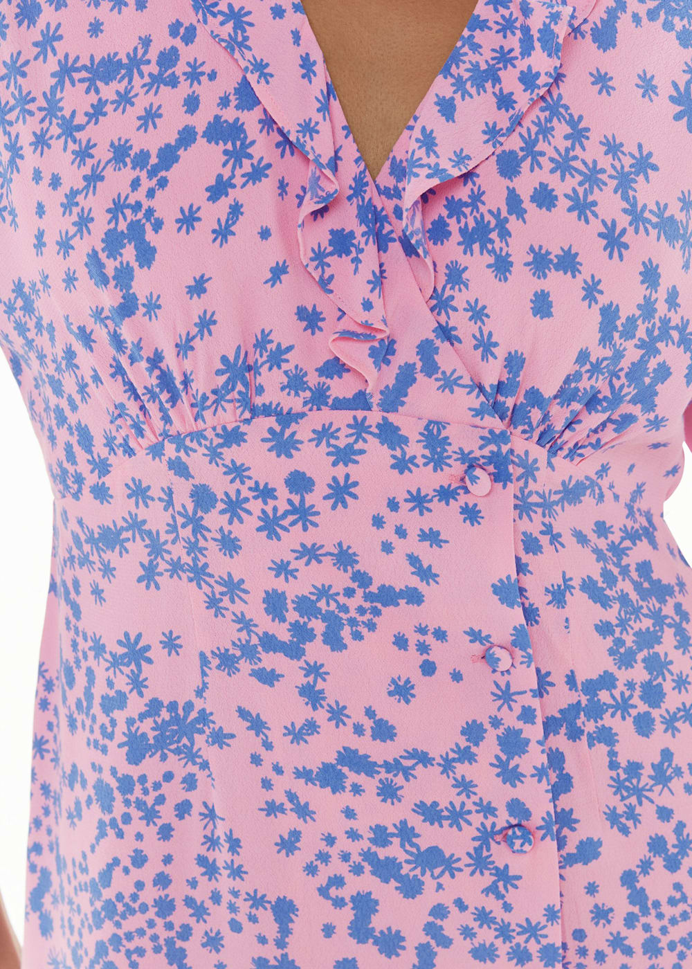 Whistles dandelion print shirt dress clearance