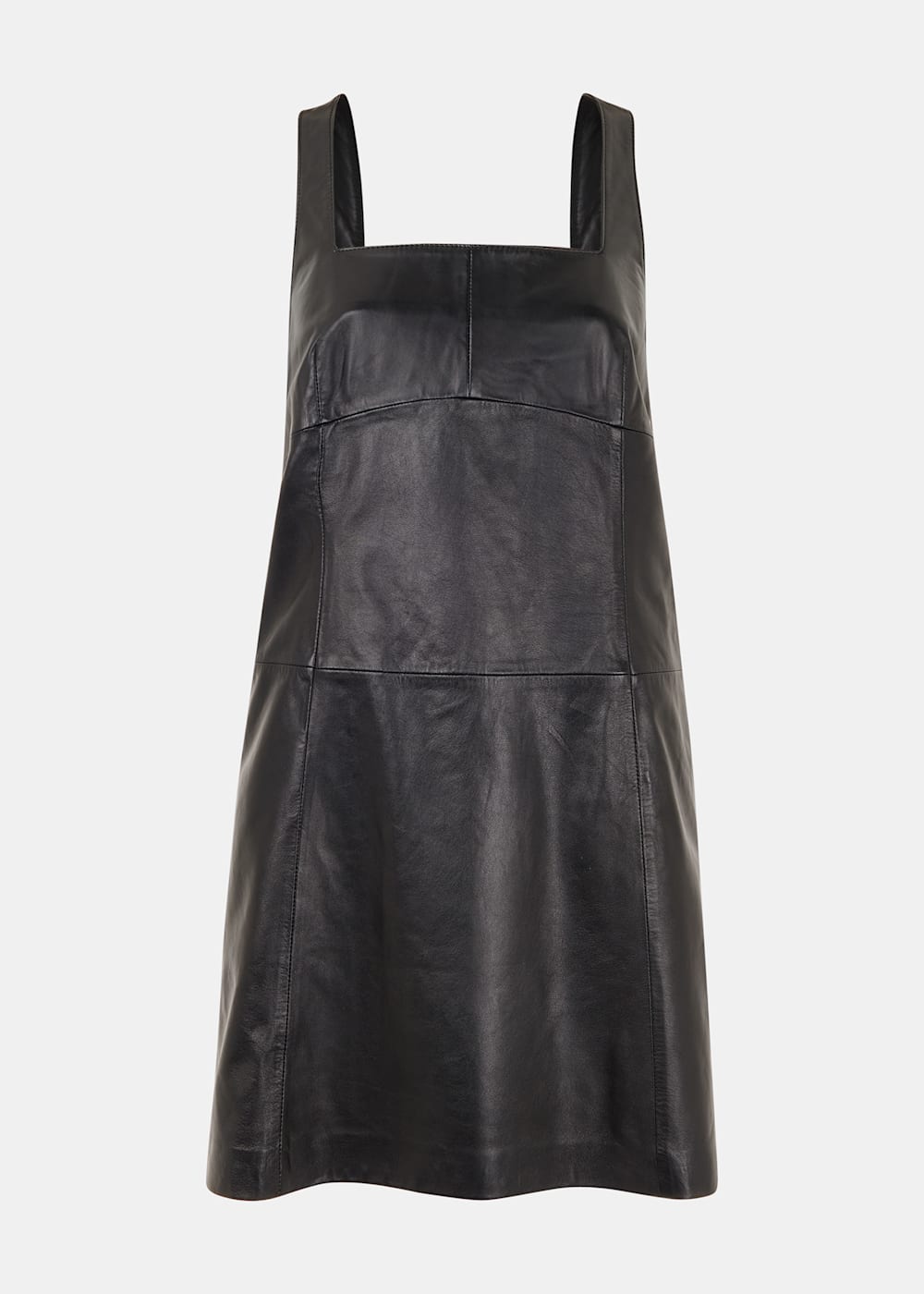 Pinafore skirt leather on sale