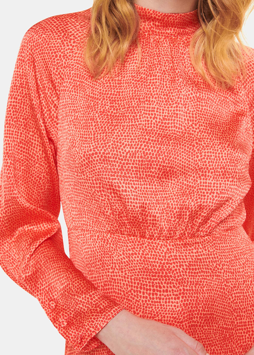 Whistles pebble print dress deals