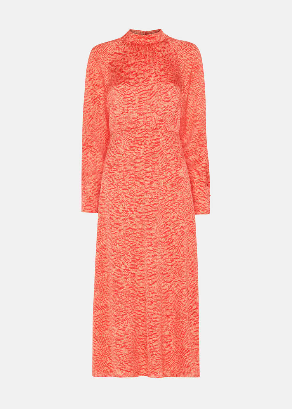 Whistles pebble print dress shop