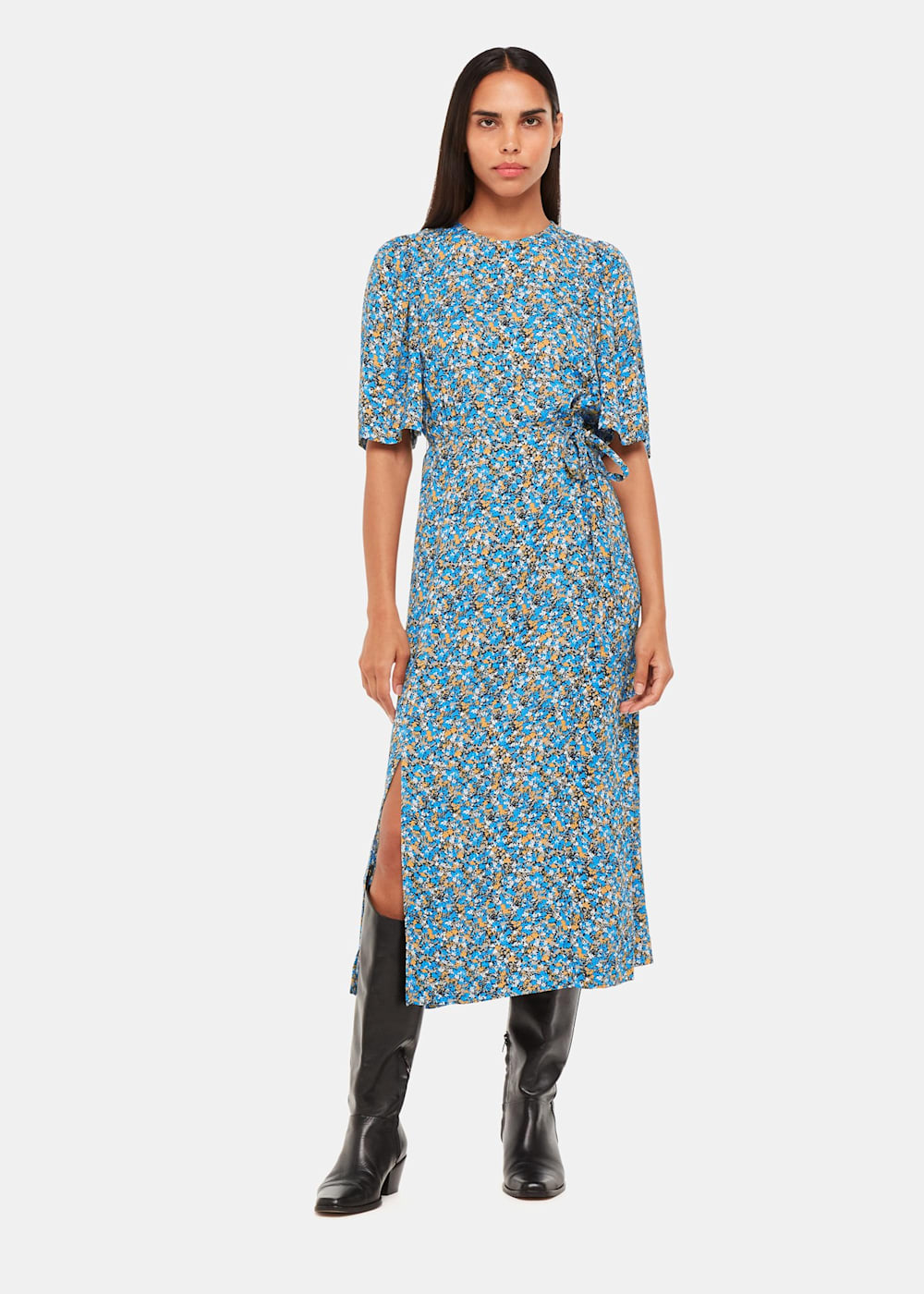 Whistles ditsy dress 2025