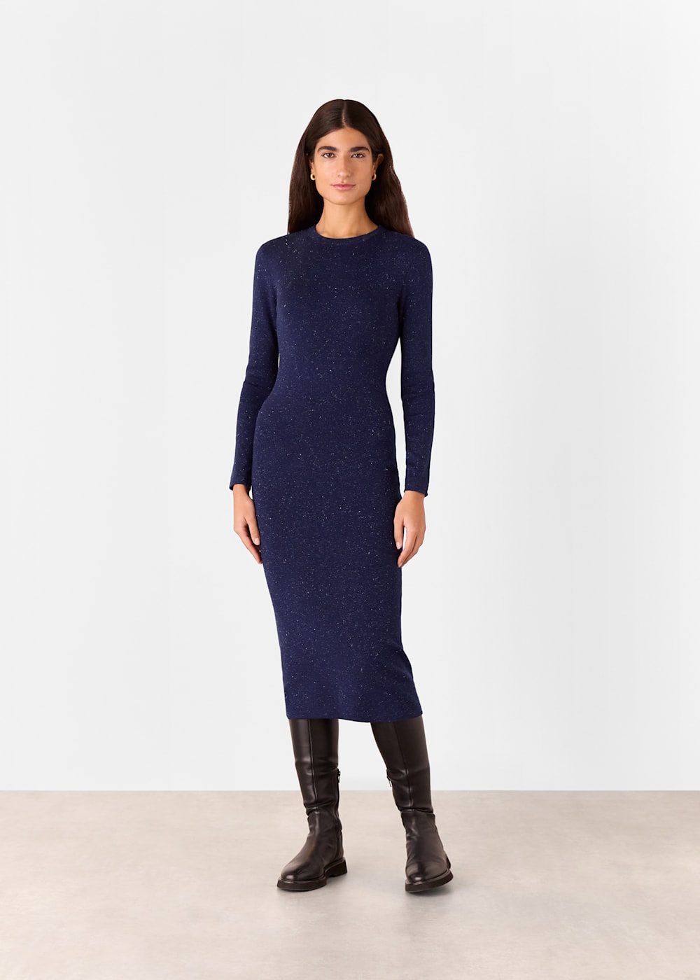 WHistles Annie Sparkle Knit Dress WHistles Annie Sparkle Knit Dress