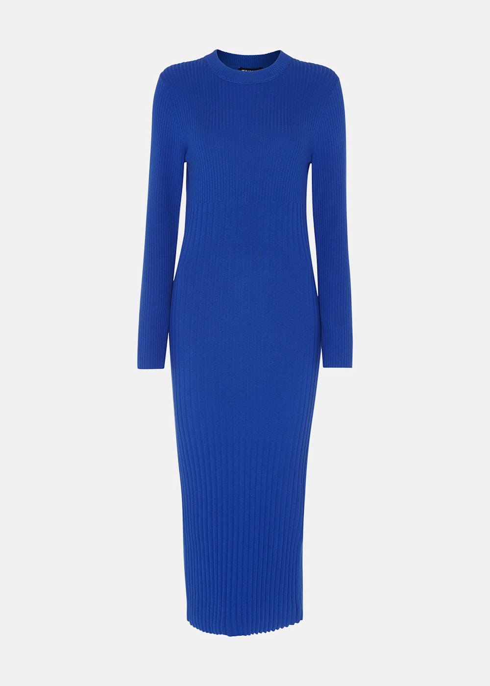 Royal blue knit dress on sale