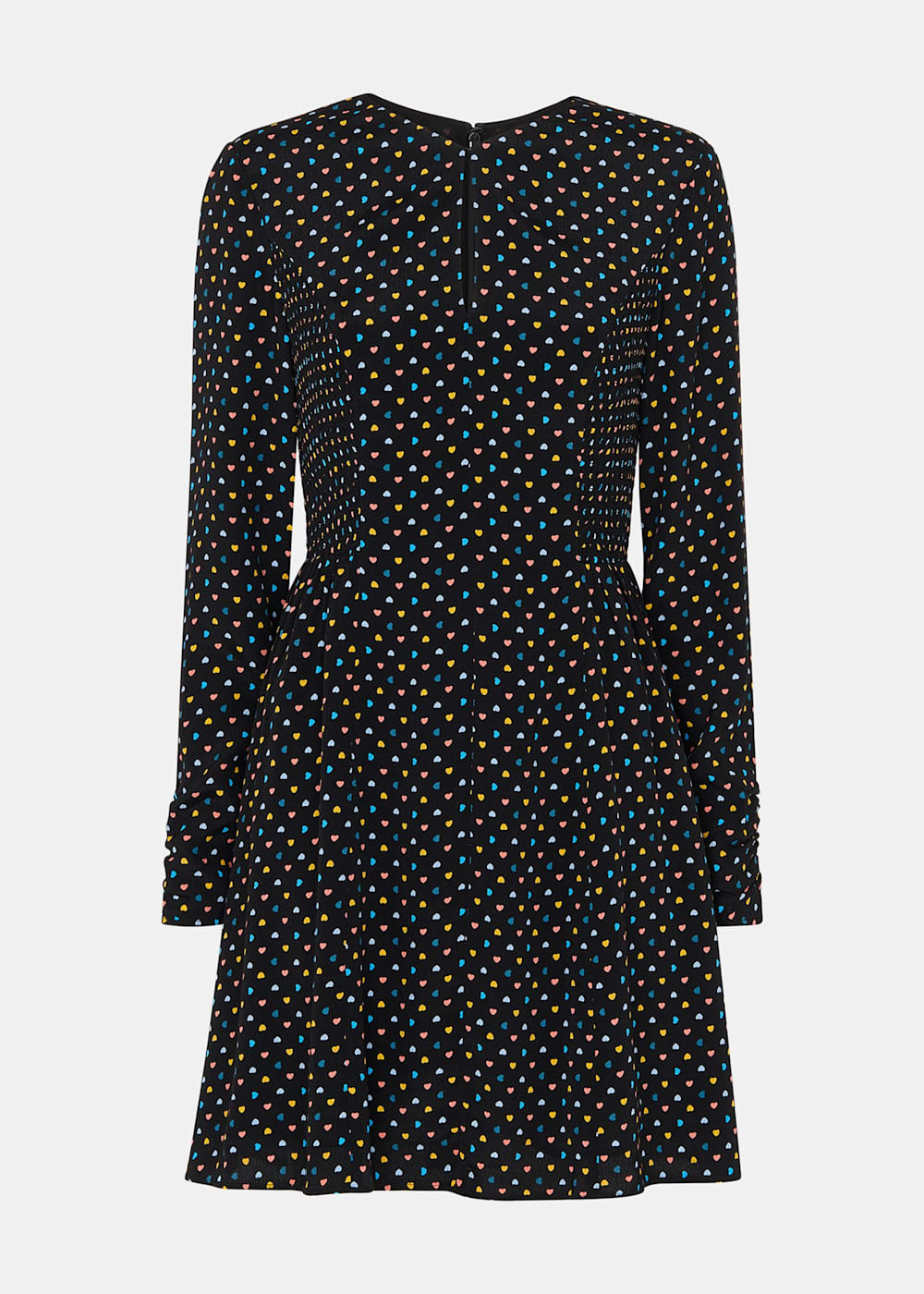Whistles heart print dress clearance
