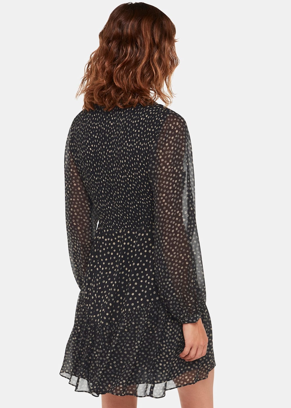 Whistles polka dot dress deals