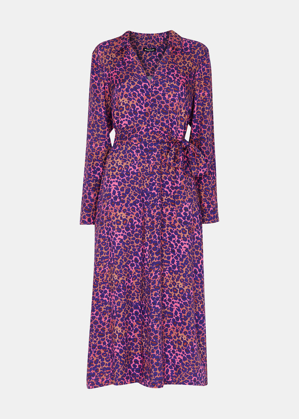 Leopard dress pink on sale