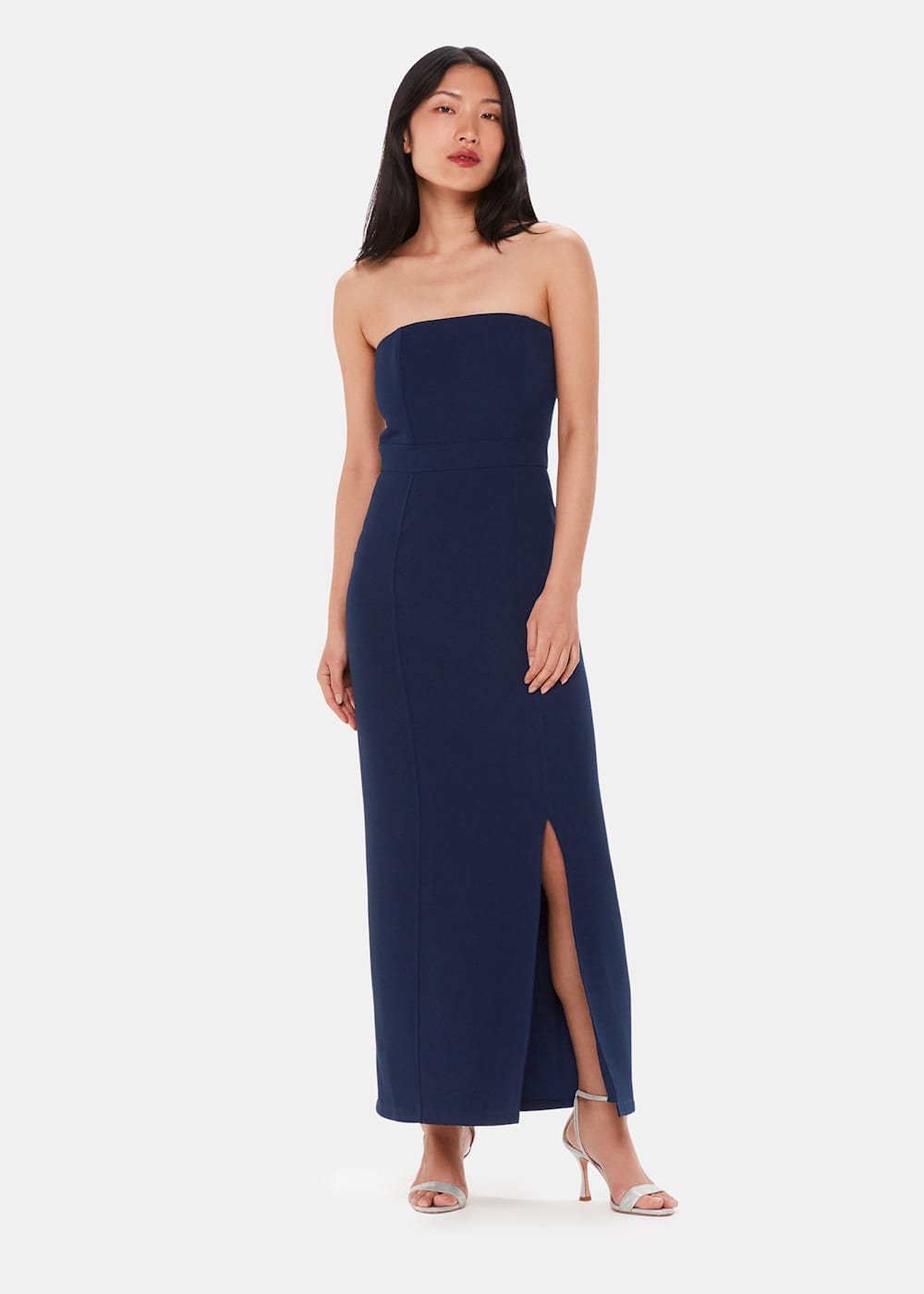 Strapless maxi dress best sale