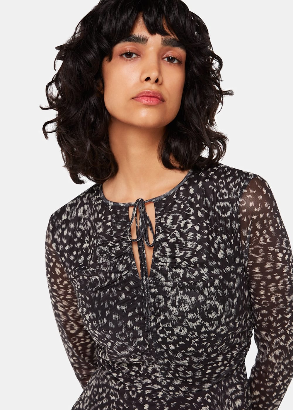 Whistles feather dress online