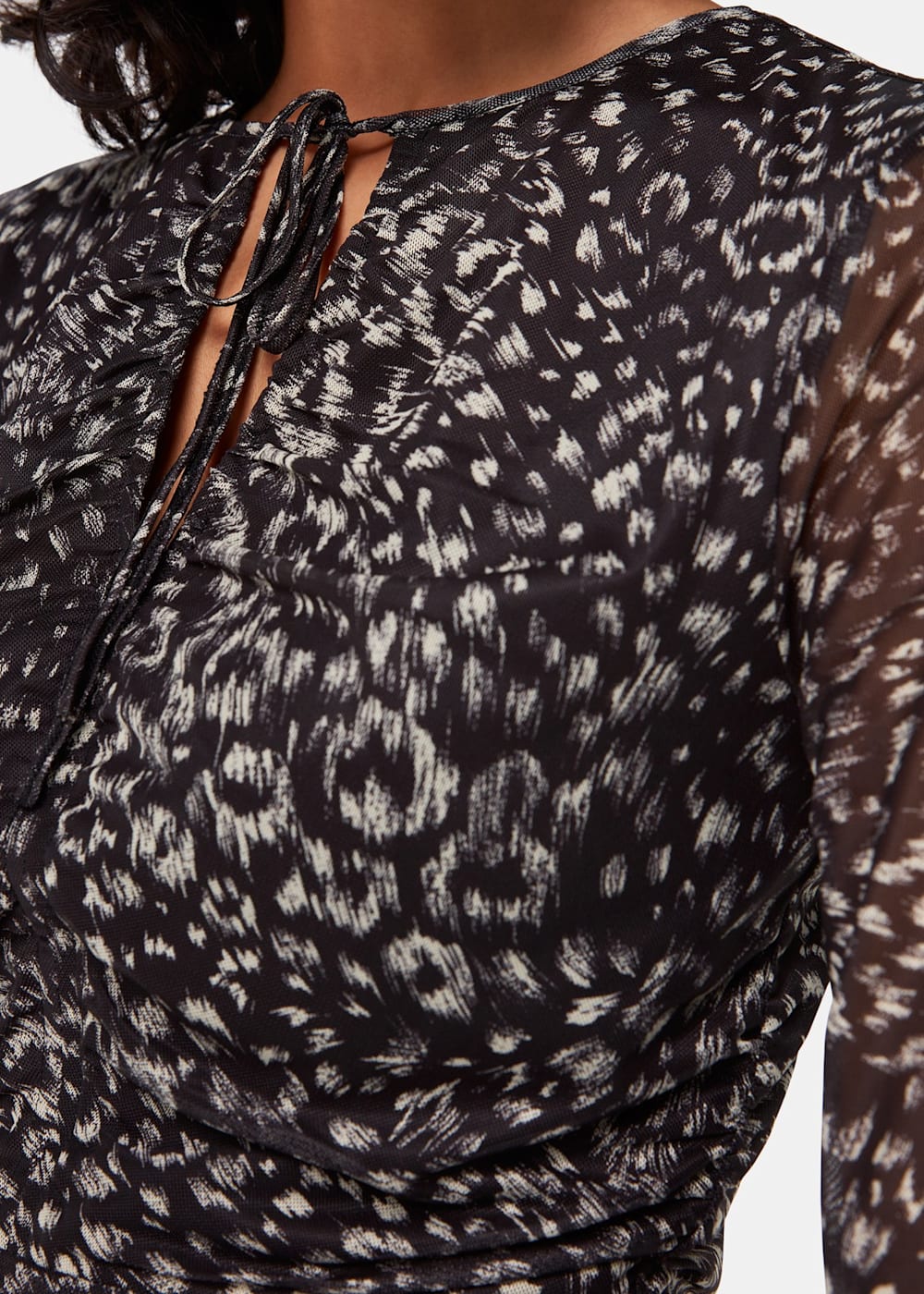 Whistles feather print dress outlet