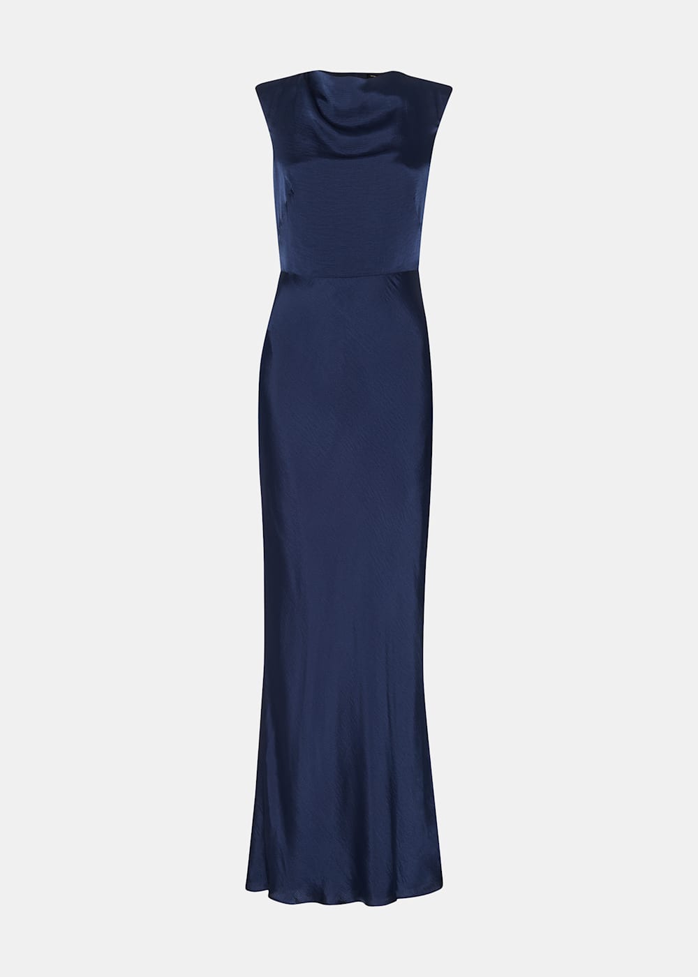 Navy cowl neck maxi dress cheap