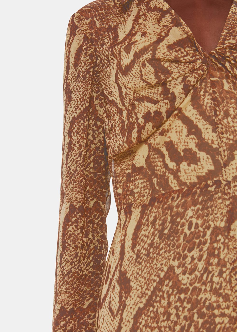 Whistles snakeskin dress hot sale