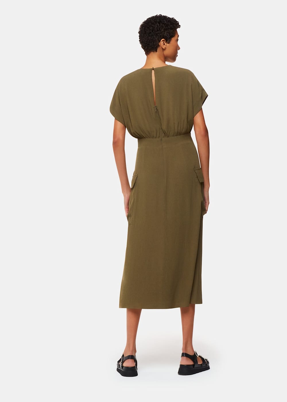 Whistles khaki dress on sale