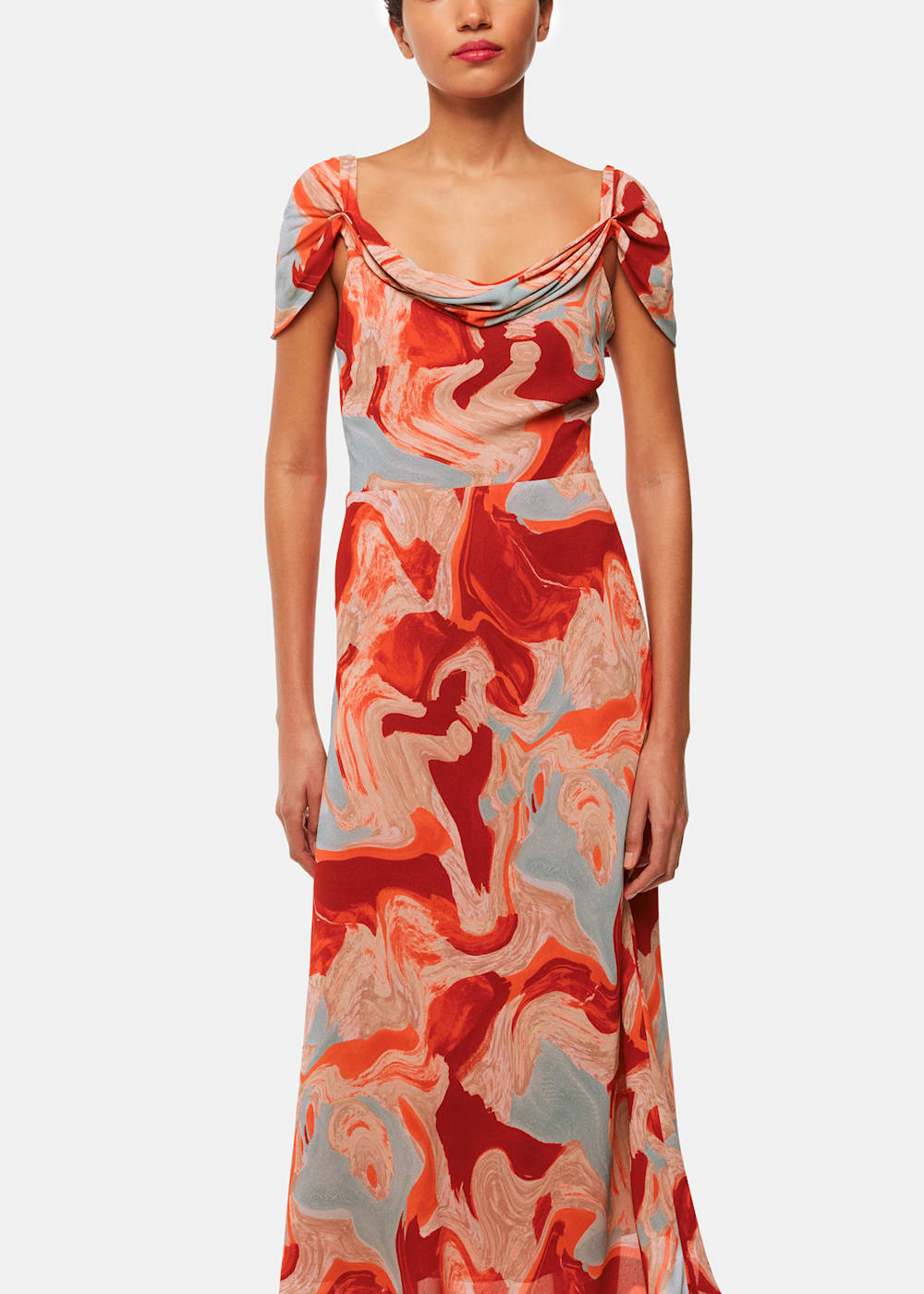 Whistles print dress shop