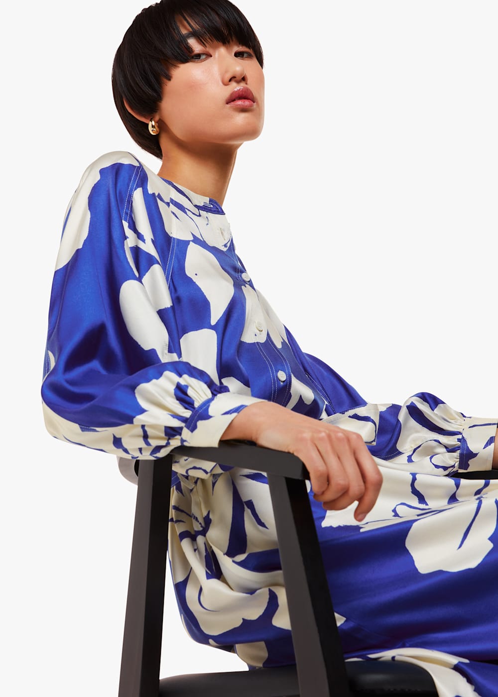 Whistles blue and white dress hotsell