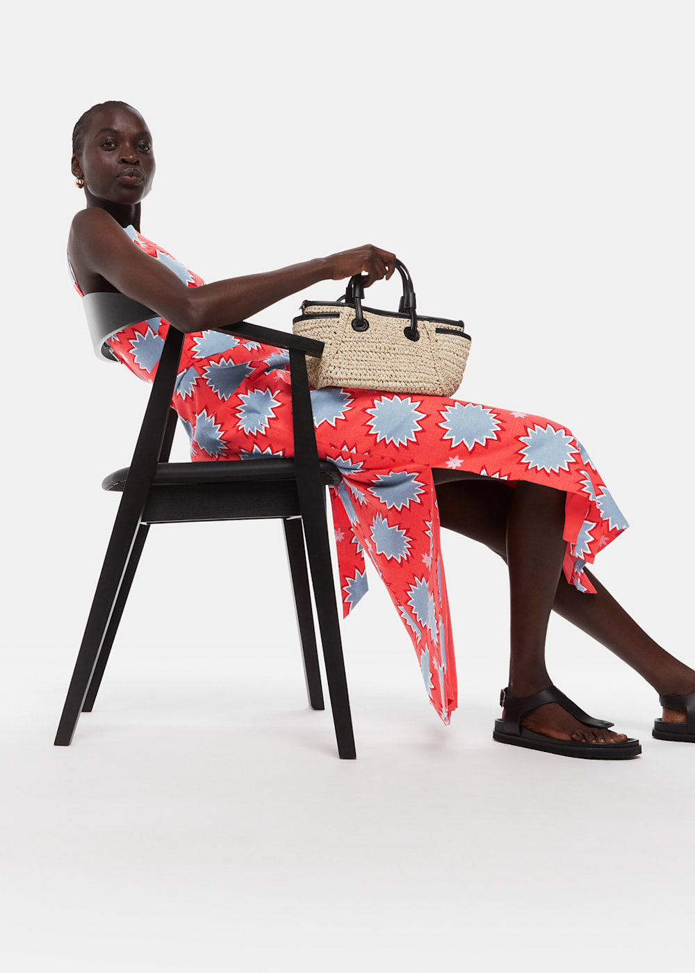 Whistles coral dress outlet