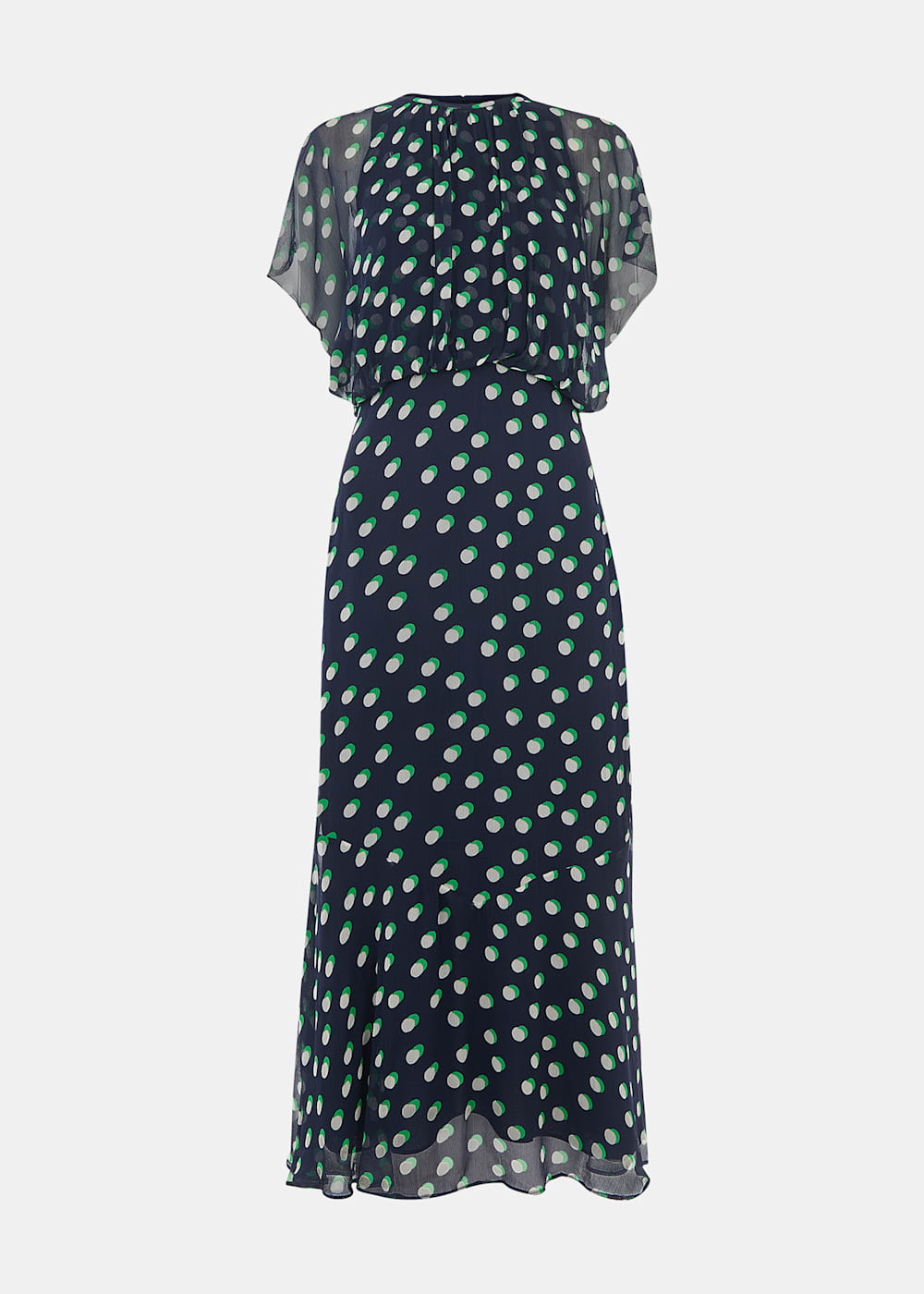Whistles polka dot dress clearance
