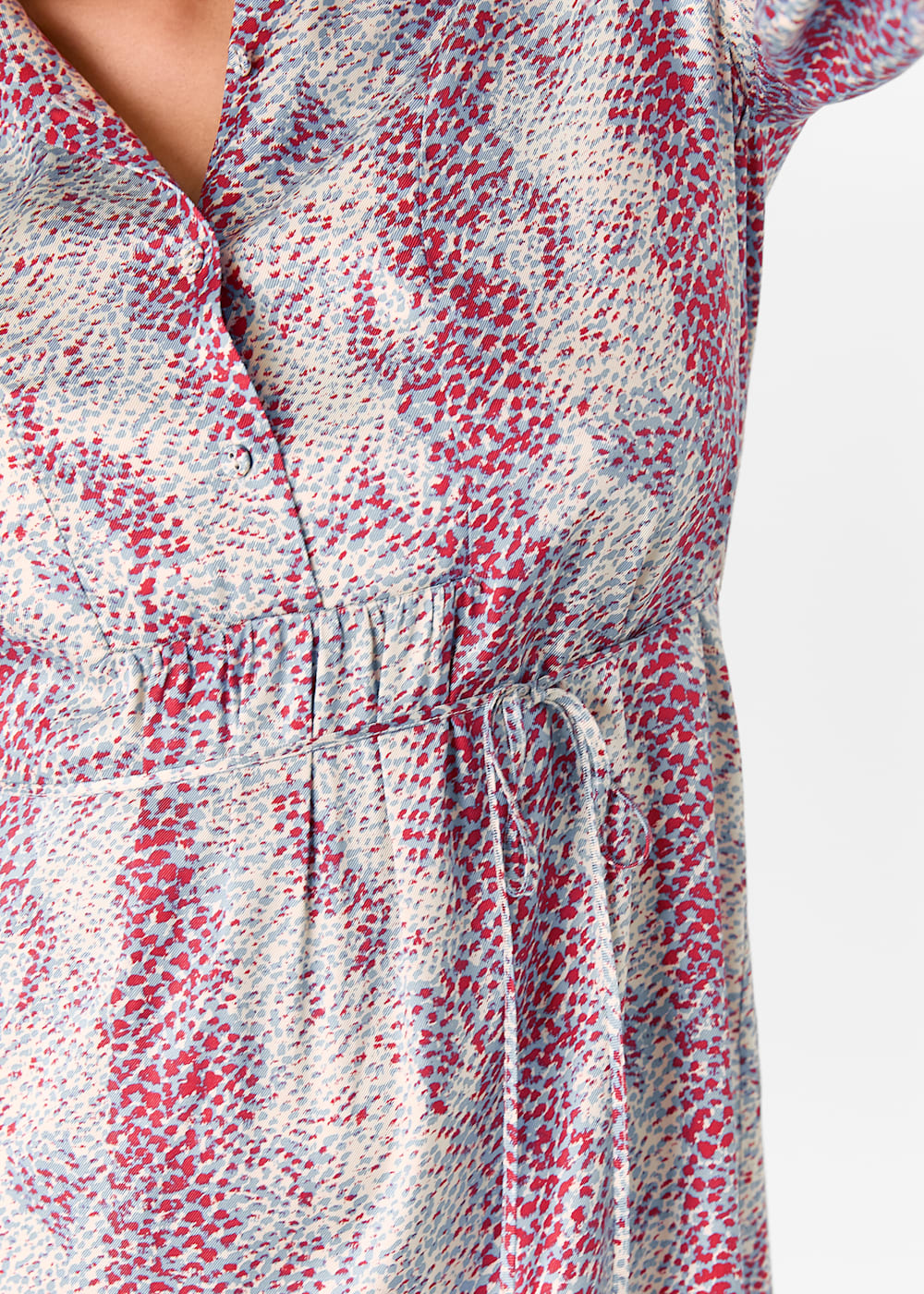 Pink snake print shirt dress sales