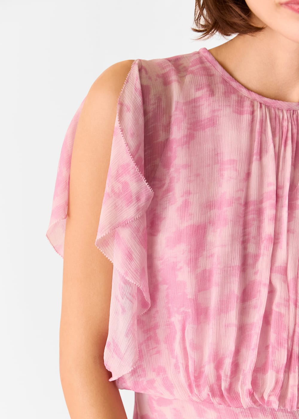 Whistles Dashed Brush Marks Midi Dress Whistles Dashed Brush Marks Midi Dress