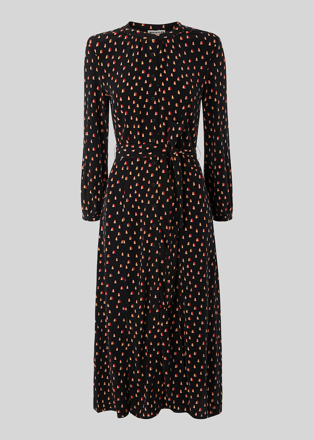 Whistles triangle print shirt dress sale