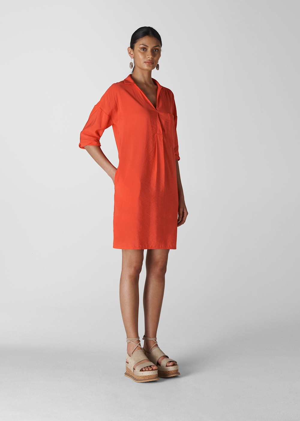 Whistles lea pocket dress shop