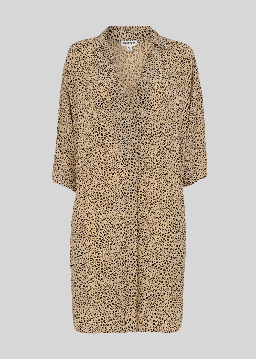 Leopard Print Mini Leopard Print Lola Dress WHISTLES Whistles UK