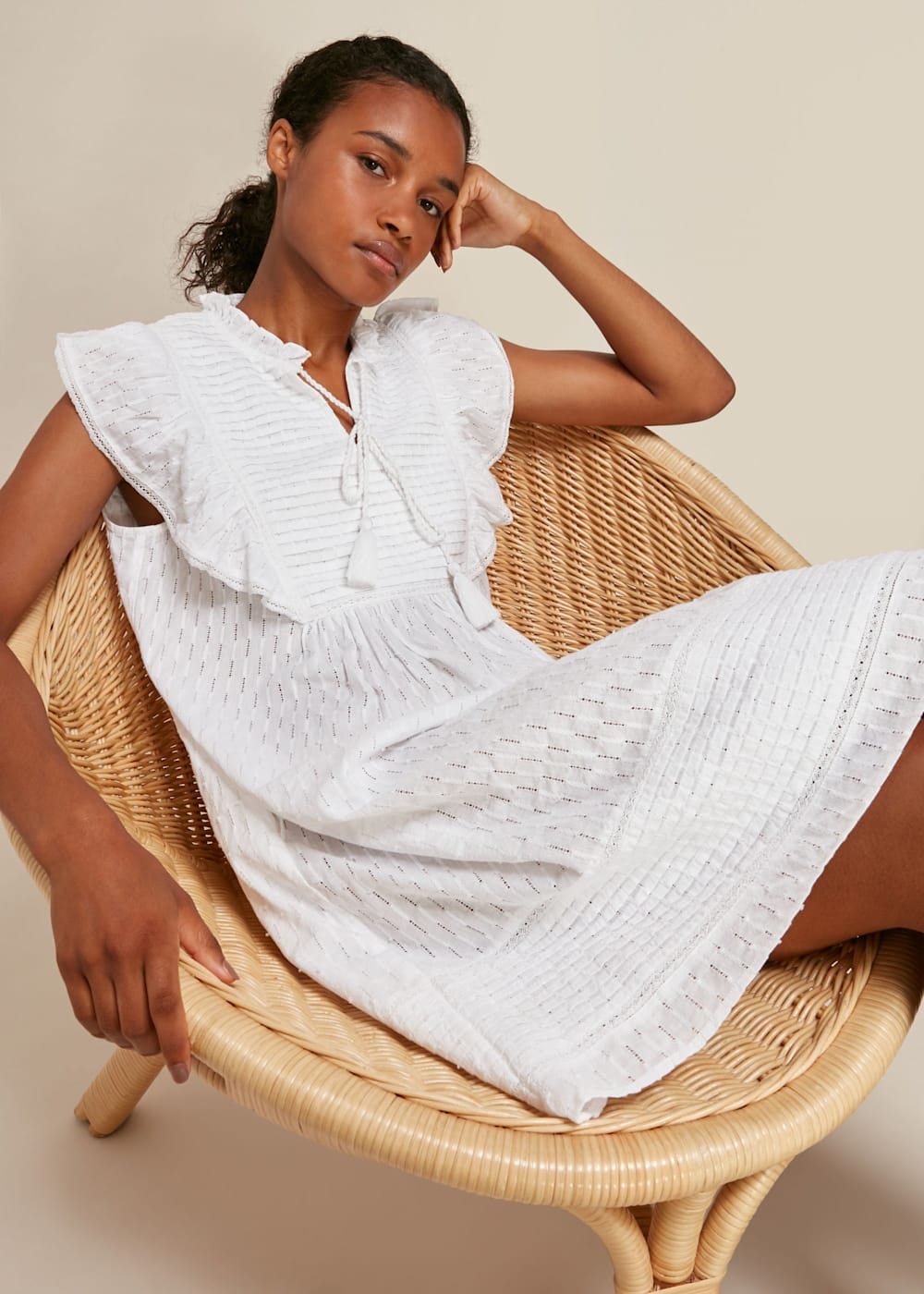 White cotton sundress uk hot sale