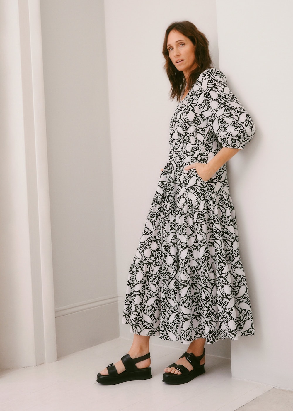 Plus size trapeze dresses with sleeves store