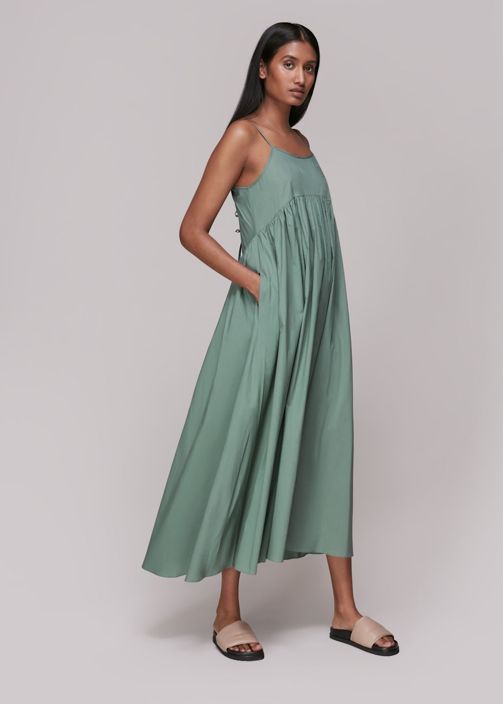 Whistles carmen trapeze dress deals
