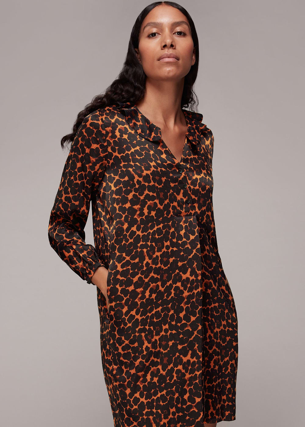 Whistles horse print dress online