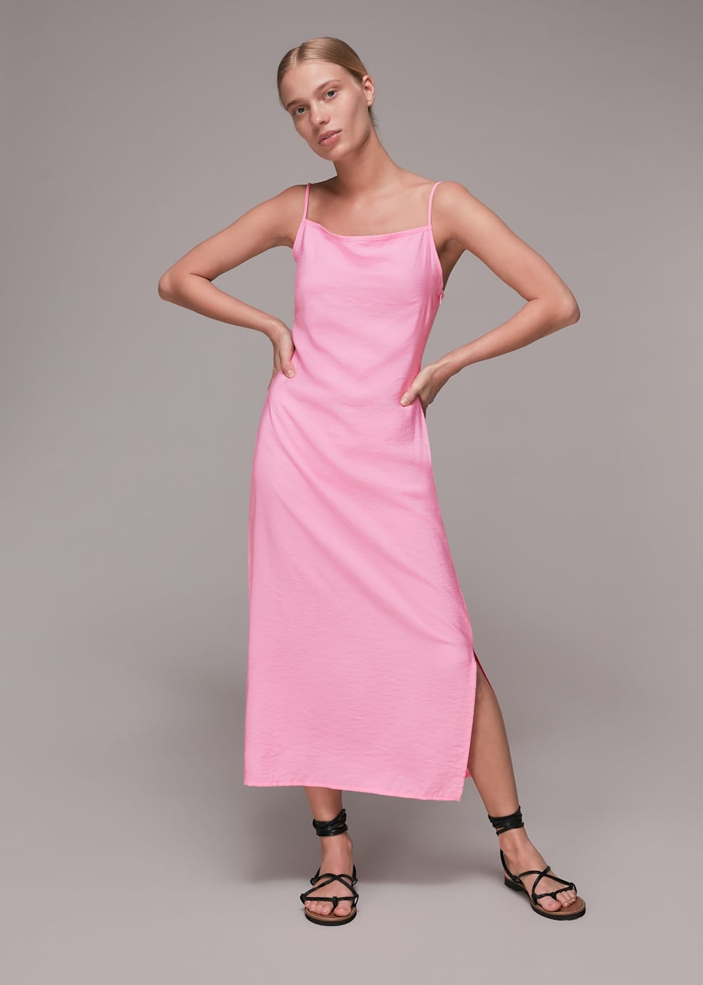 Light pink cami dress store