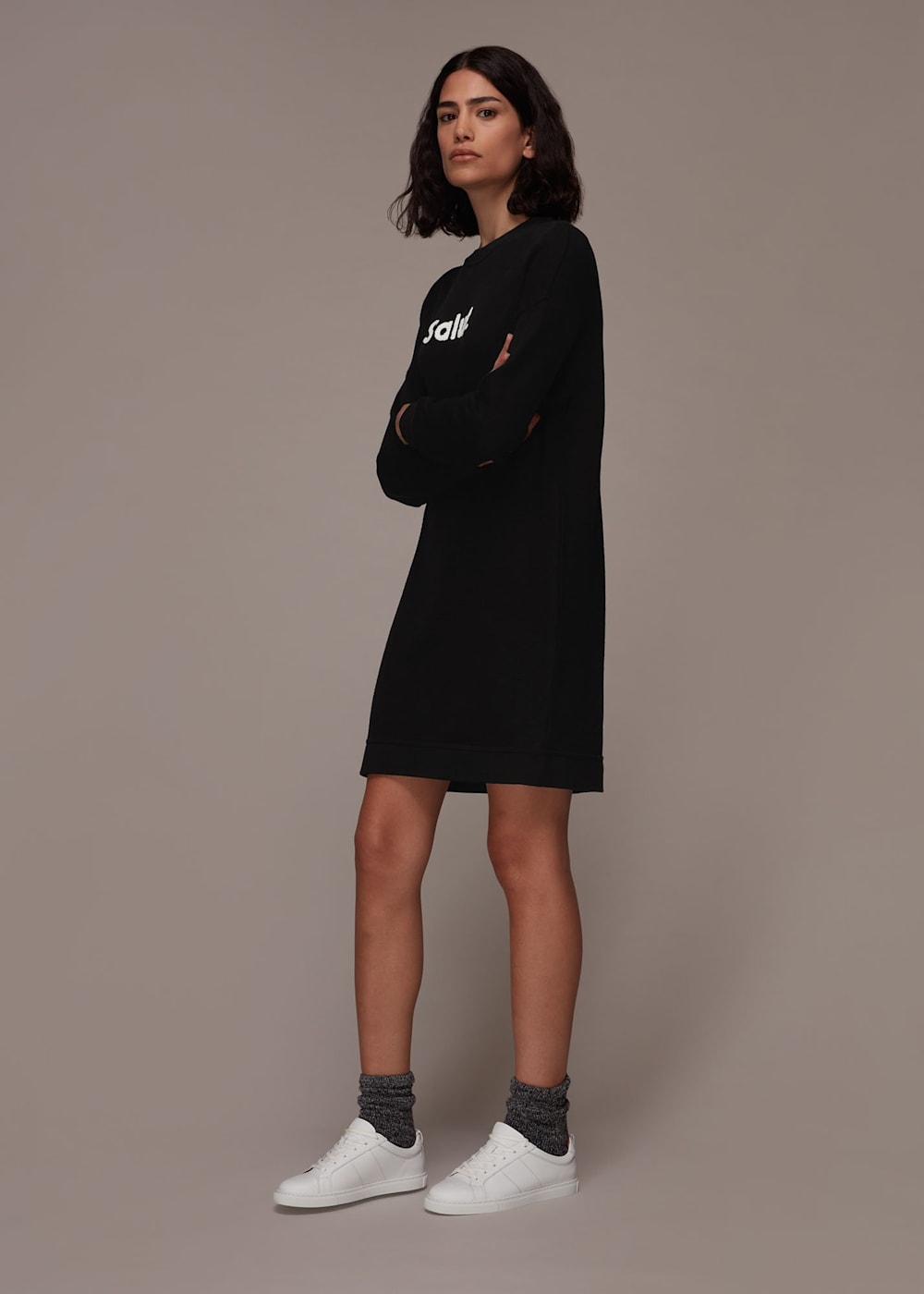 Whistles sweat dress shop