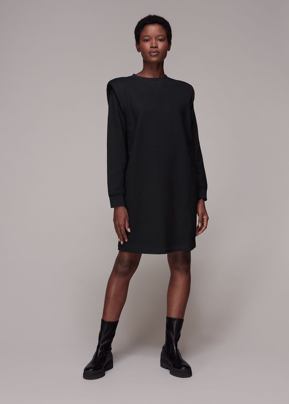 Whistles sweatshirt dress hotsell
