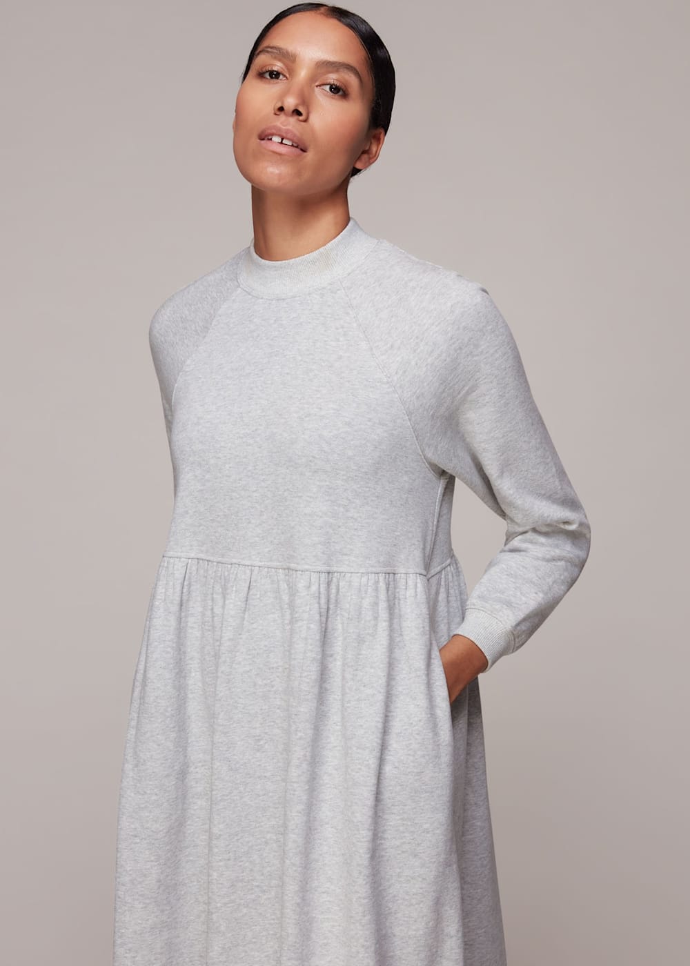 Whistles sweatshirt dress deals