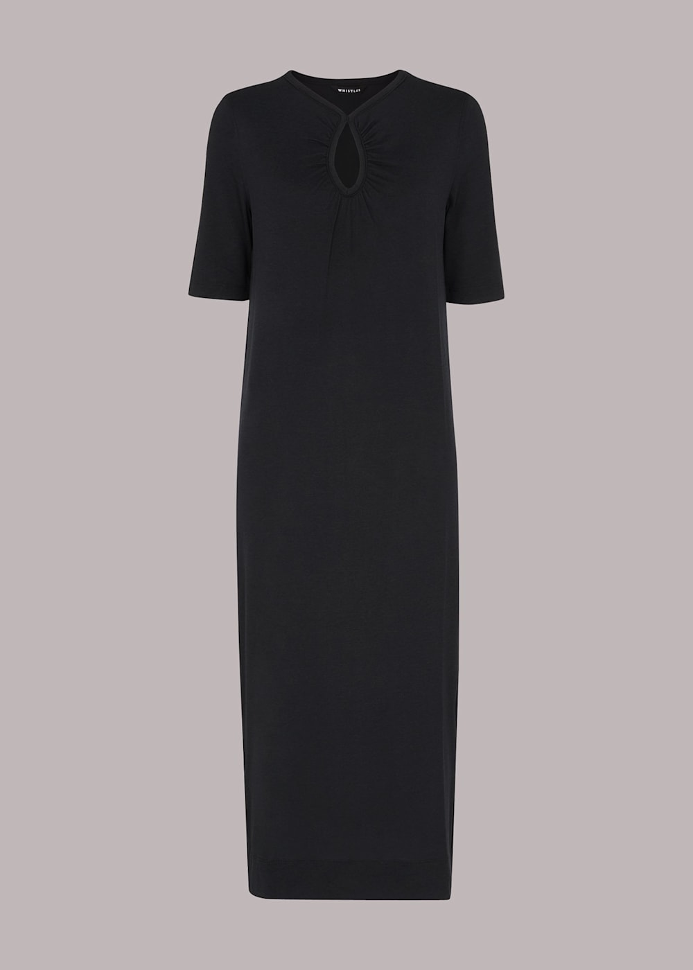Whistles button detail jersey dress new arrivals