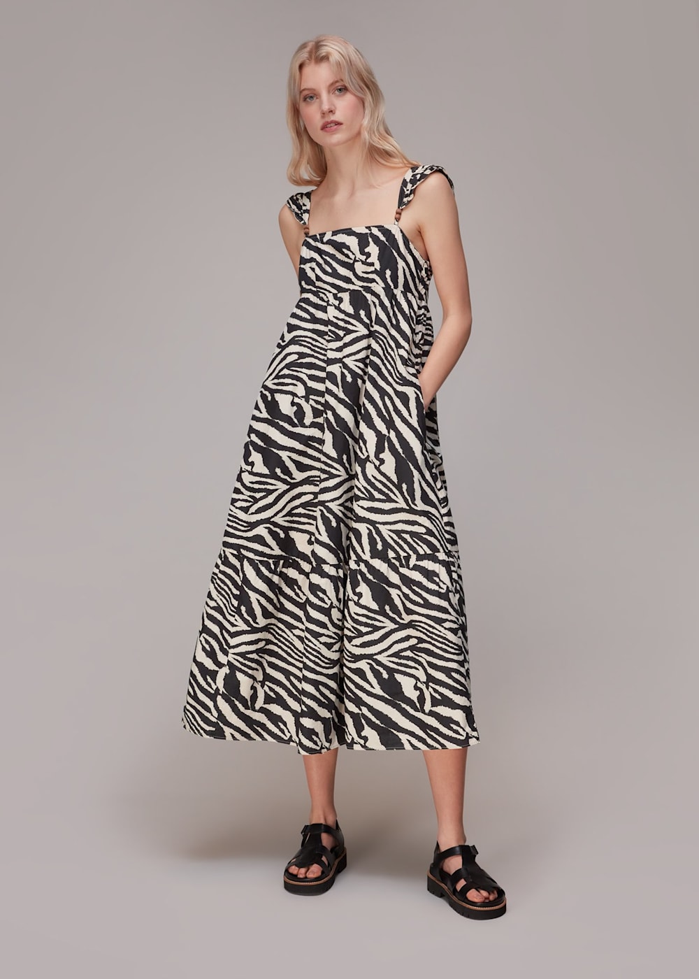Zebra print dress uk cheap
