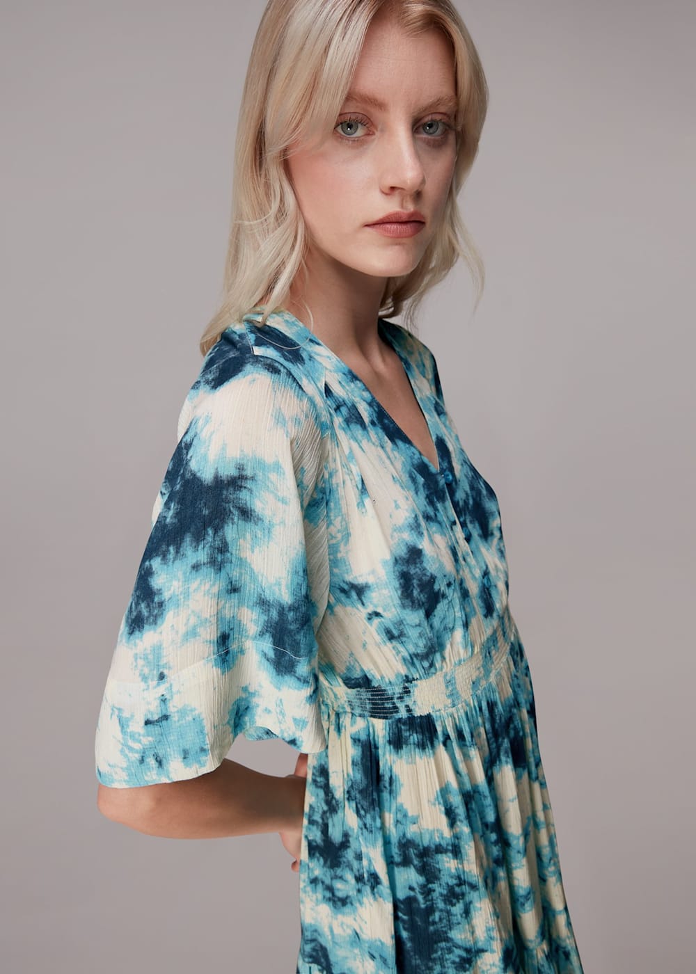 Whistles digital bloom bella dress new arrivals