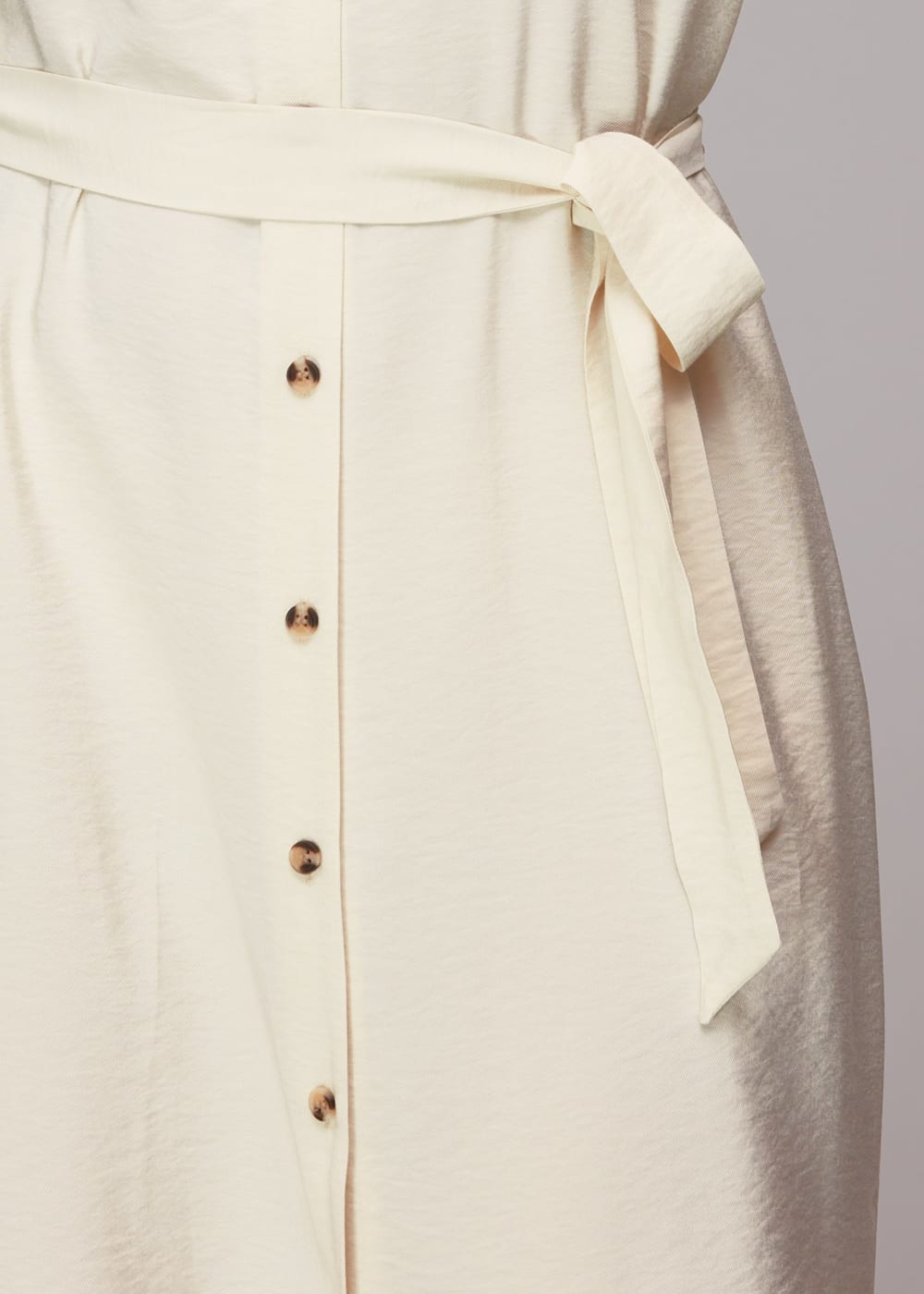 Ivory Olivia Midi Dress | WHISTLES | Whistles US |