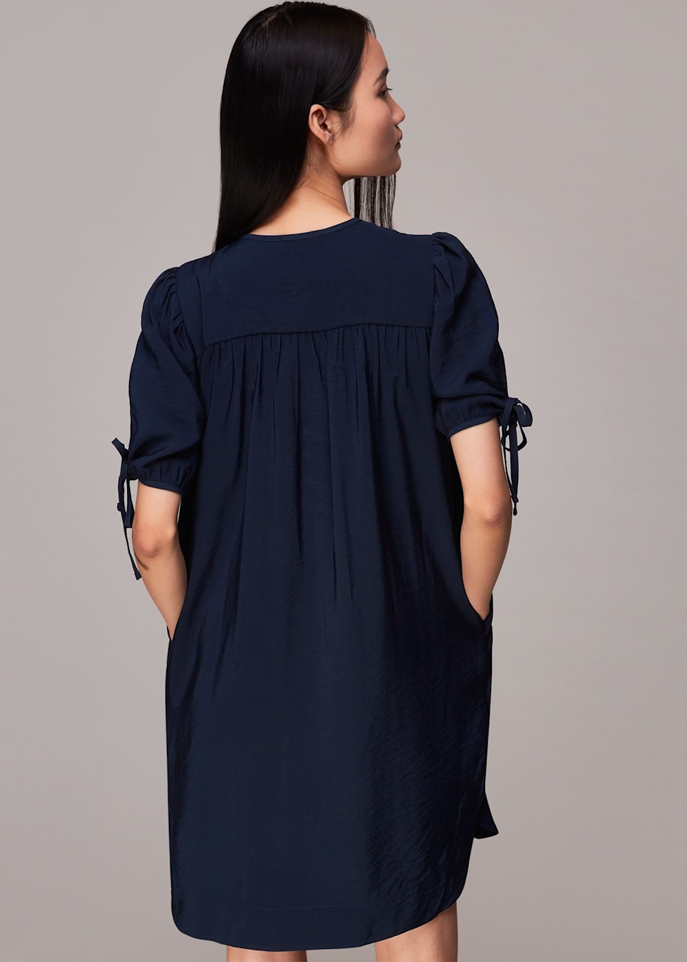 Whistles naya button dress online