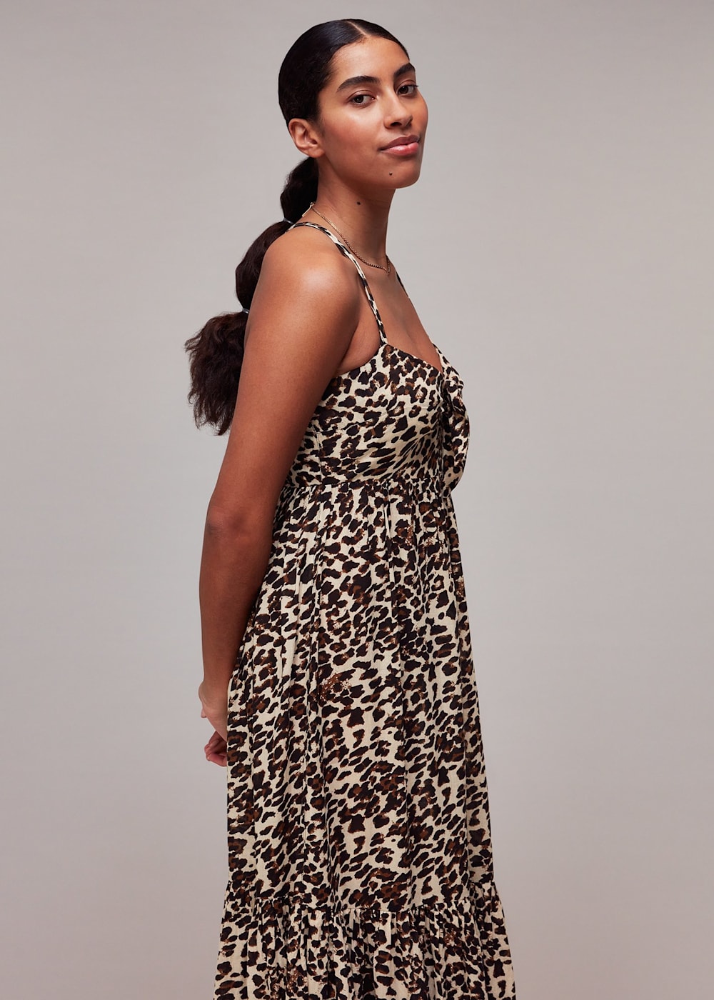 Leopard beach dress outlet
