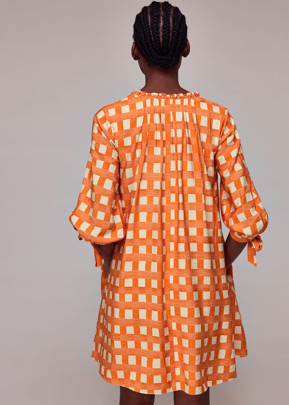 Whistles orange dress outlet