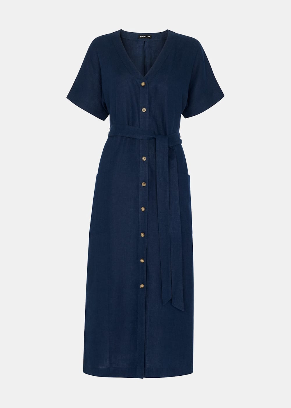 Whistles belted midi dress hot sale