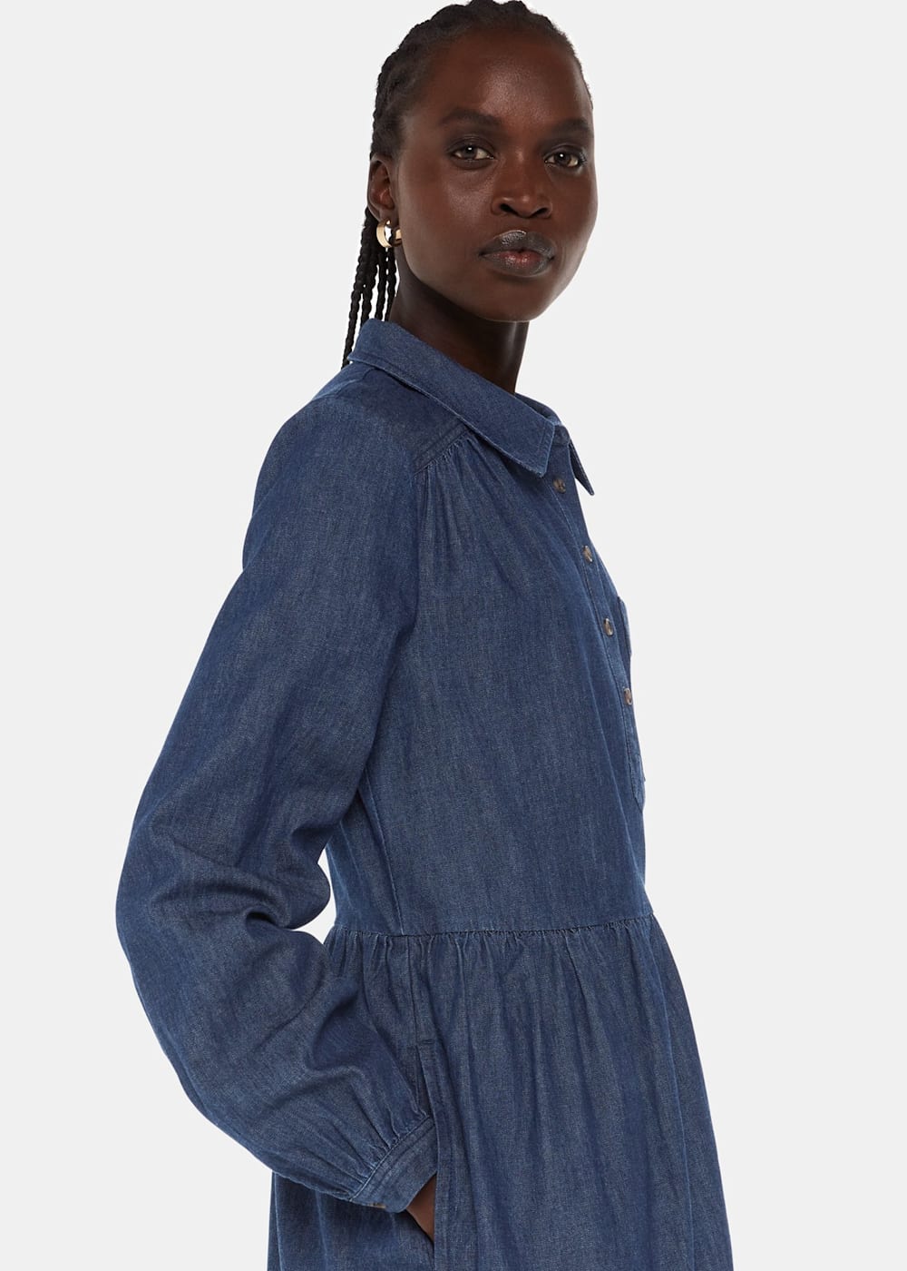 Only denim shirt dress deals