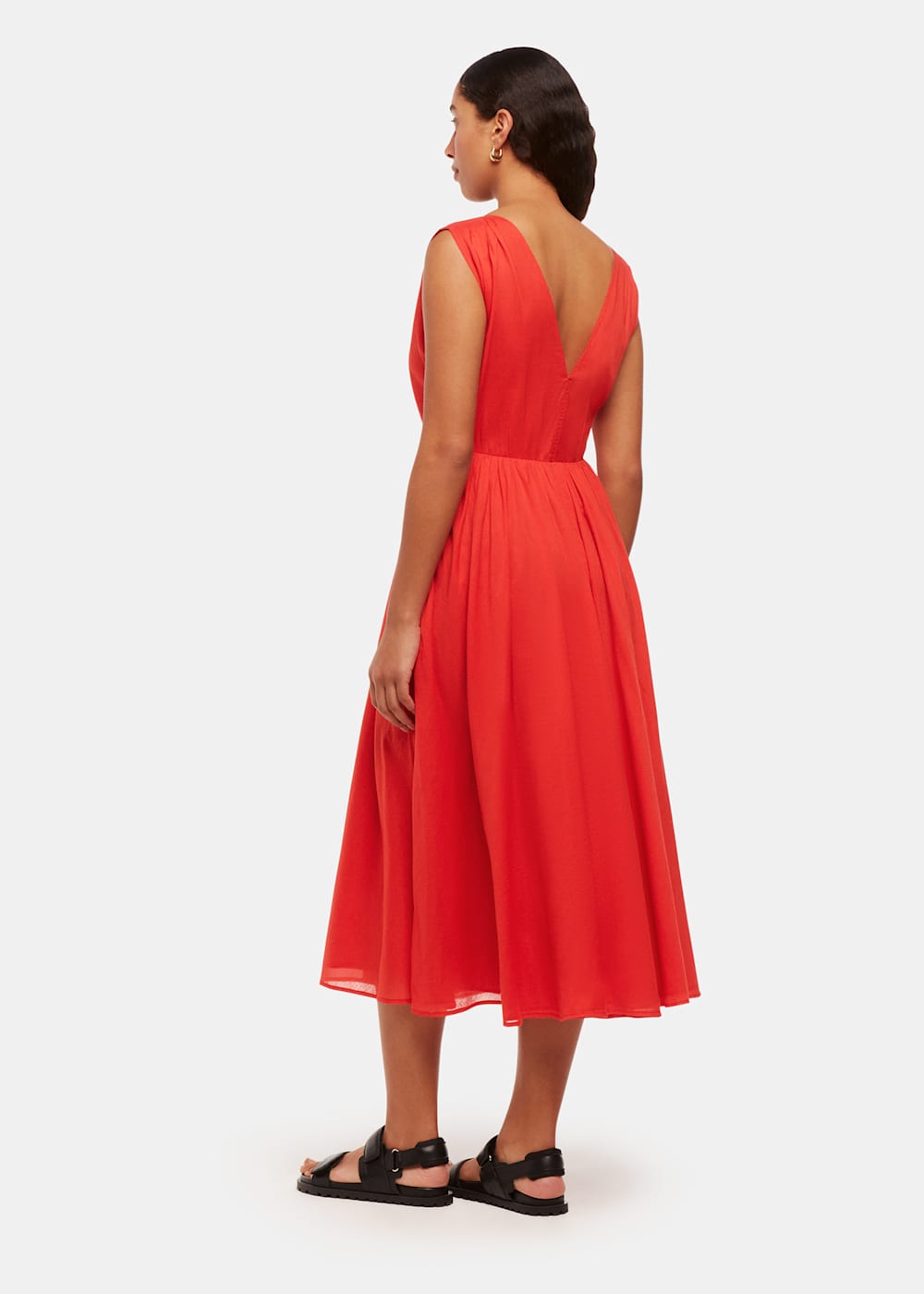 Red beach dress uk online