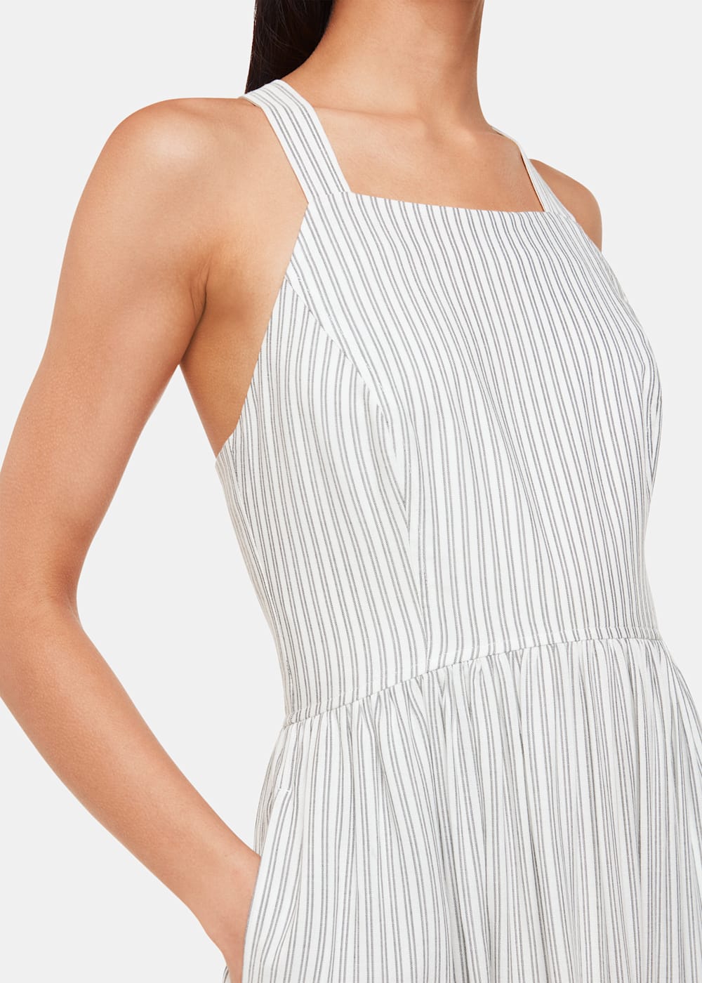 Whistles luna spot dress 2025