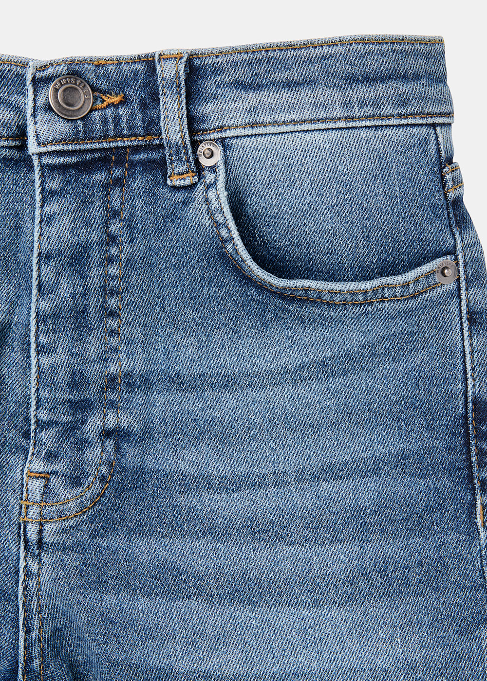 本物保証!  Sculpting High-Waisted Blue Denim Skinny Whistles | Jeans パンツ