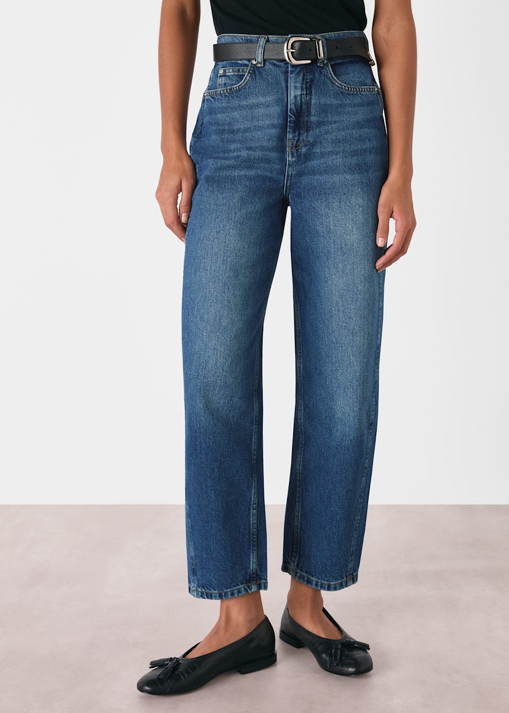 Whistles High Waist Barrel Leg Jean Whistles High Waist Barrel Leg Jean