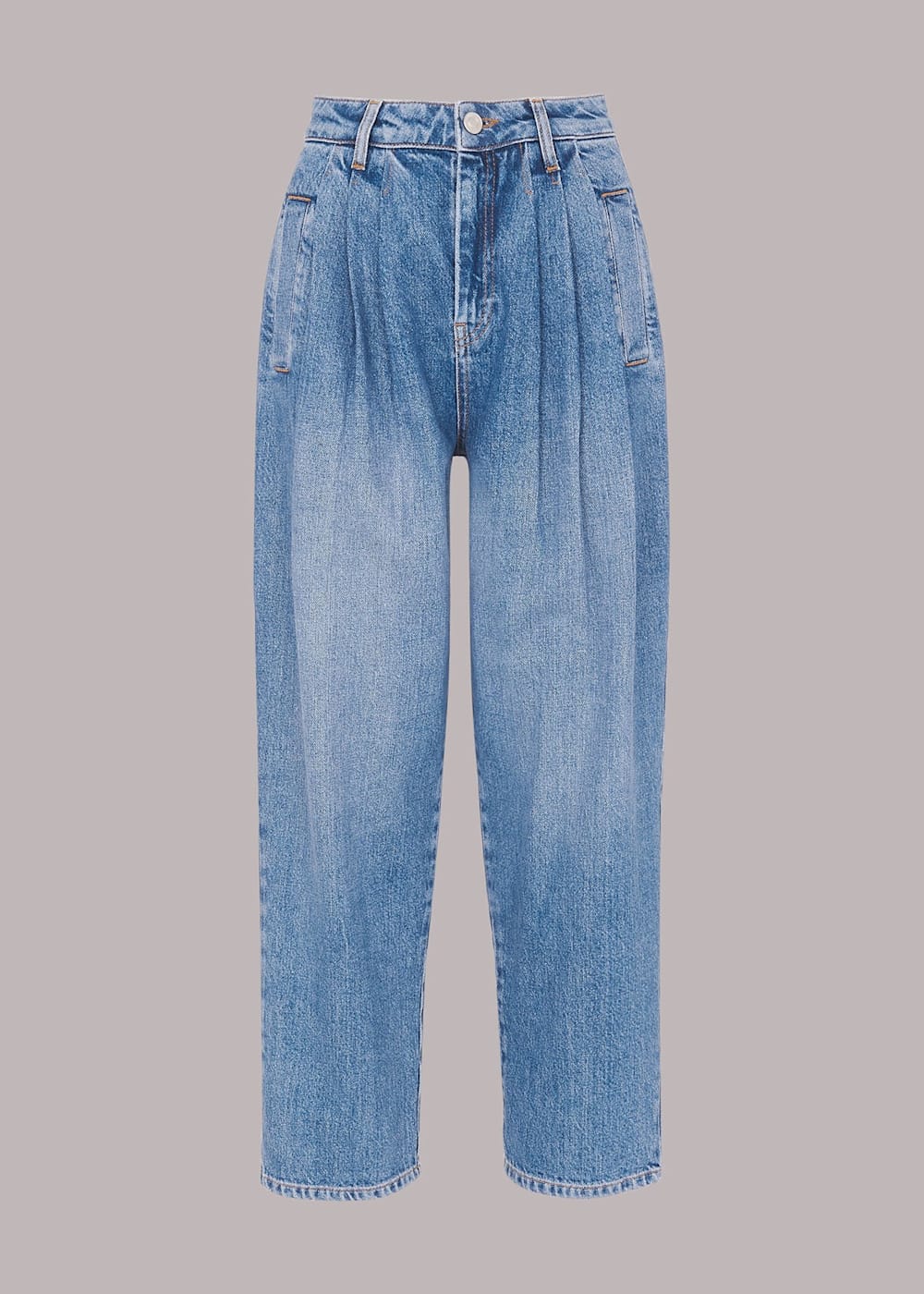 Women's pleated front jeans deals