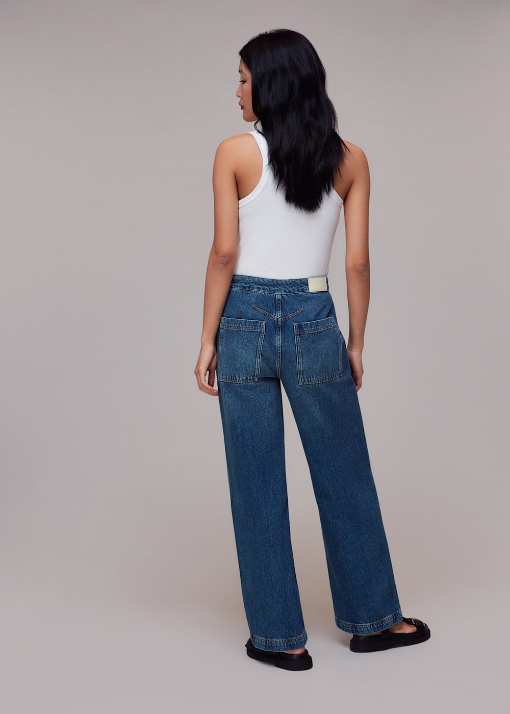 Denim Authentic Side Zip Jean | WHISTLES | Whistles US | Denim Authentic Side Zip Jean | WHISTLES | Whistles US |