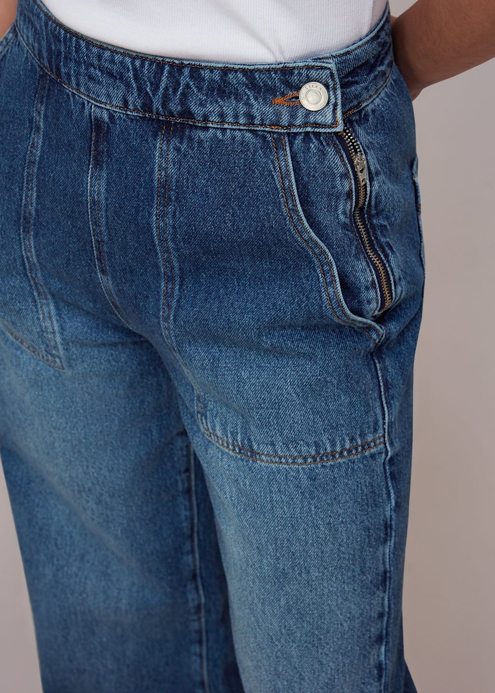 Denim Authentic Side Zip Jean | WHISTLES | Whistles US | Denim Authentic Side Zip Jean | WHISTLES | Whistles US |