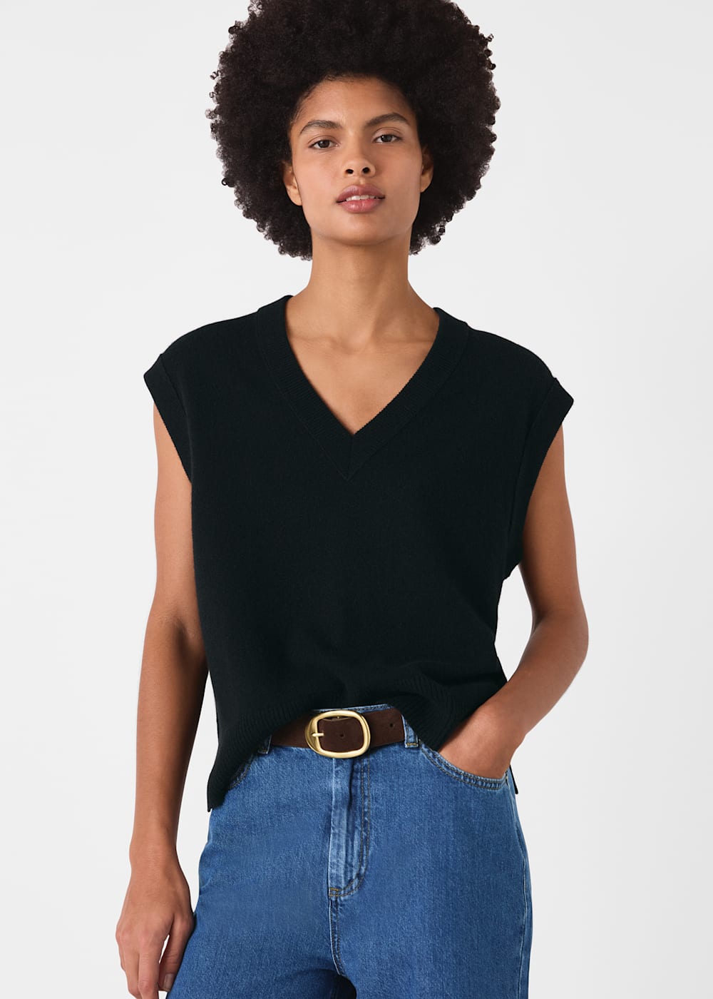 Denim Wide Leg Cropped Jean | WHISTLES | Whistles US | Denim Wide Leg Cropped Jean | WHISTLES | Whistles US |